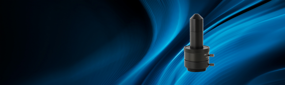 Optical lens for inner hole detection